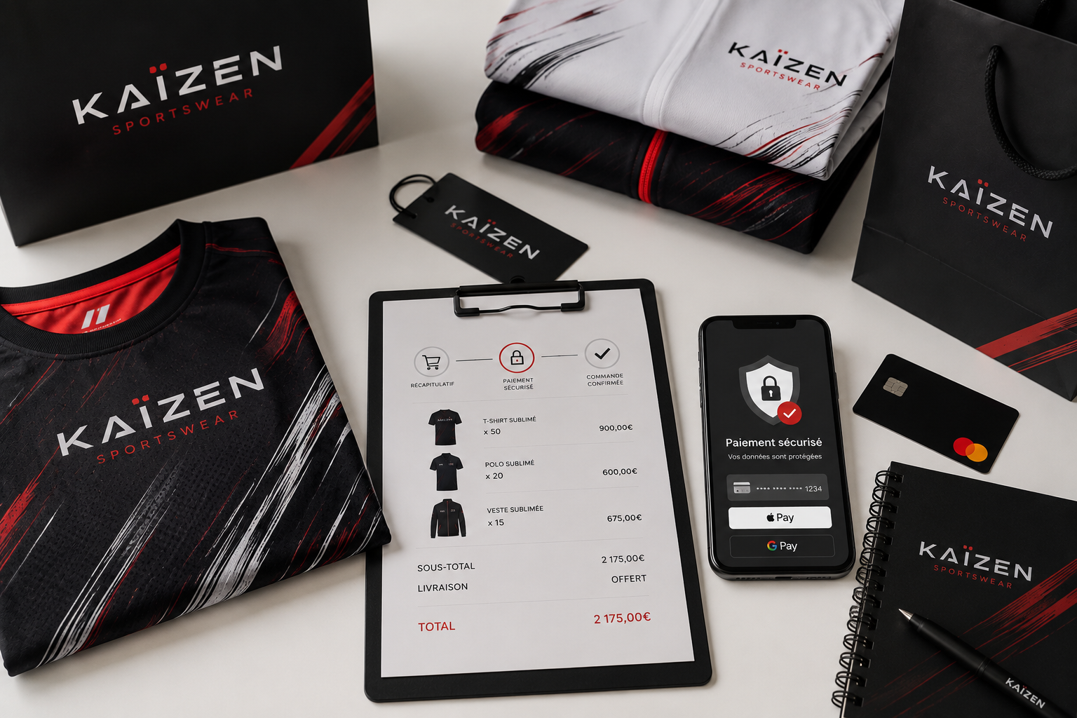 Valider et payer la commande